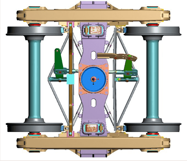 Bogie k6 dibujo 3d