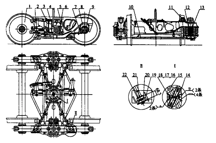 bogie k2 dibujo